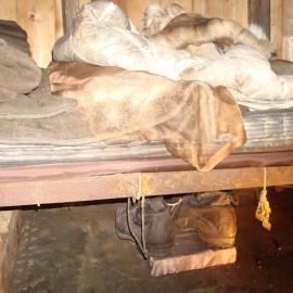 Bed frame belonging to Sir Robert Falcon Scott, Scott's 'Terra Nova' Hut (002)