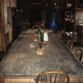 Wardroom table, Scott's 'Terra Nova' Hut 