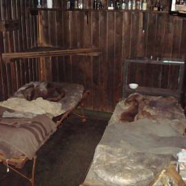 Beds belonging to Wilson and Evans, Scott's 'Terra Nova' Hut 