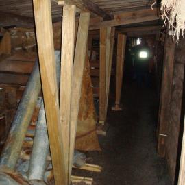 Bracing in stable, Scott's 'Terra Nova' Hut