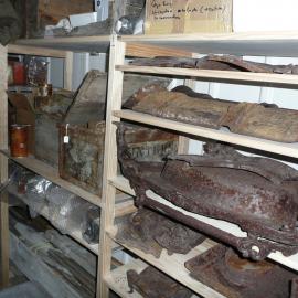 Artefacts stored in container, Scott Base (007)