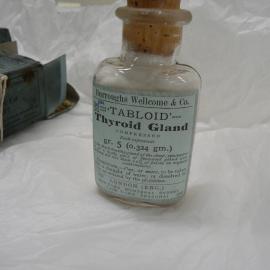 Tabloid' Thyroid Gland medicine bottle