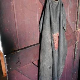 2017-18 Scott's 'Terra Nova' hut, interior, film changing bag