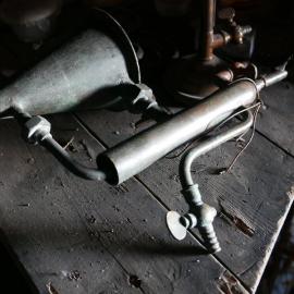 2017-18 Scott's 'Terra Nova' hut, interior, scientific apparatus