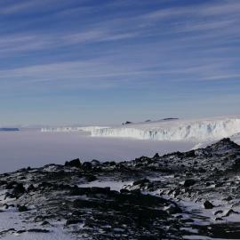 2017-18 Cape Evans landscape, Barne Glacier