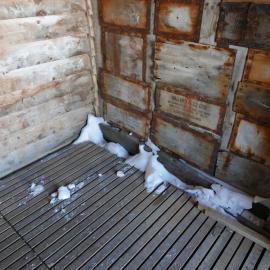 2017-18 Scott's 'Terra Nova' hut, work task, duckboards (004)