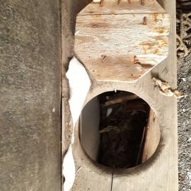 2017-18 Scott's 'Terra Nova' hut, work task, snow ingress (014)