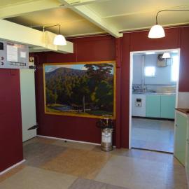 2017-18 Hillary's TAE/IGY hut, interior, Mess Room