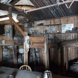 2017-18 Scott's 'Terra Nova' hut, interior, The Tenements