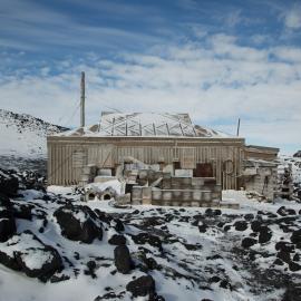 2017-18 Shackleton's 'Nimrod' hut, Cape Royds