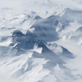 2017-18 Antarctica aerial view
