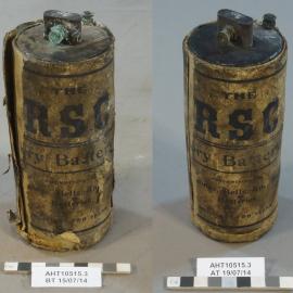 Carbon-zinc dry-cell telephone battery