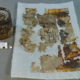 Frank Cooper's Seville marmalade tin and wrapper