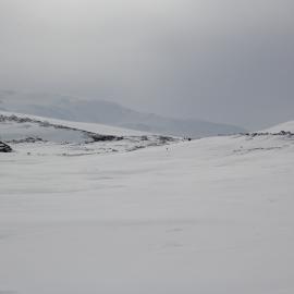 2018-19 Scott's 'Terra Nova' hut and Wind Vane Hill cross