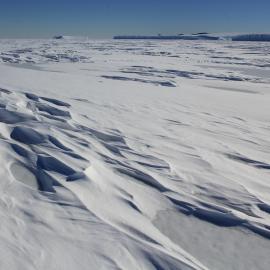 2018-19 Sastrugi formations on the sea ice, Cape Evans (002)