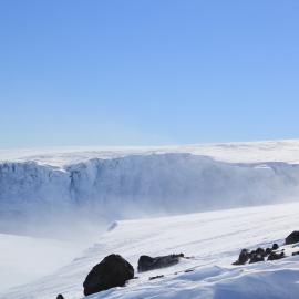 2018-19 Barne Glacier at Cape Evans