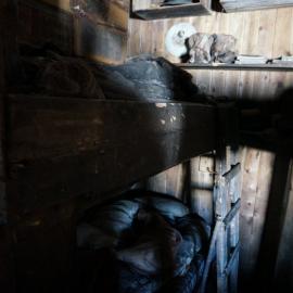 2018-19 Bowers' bunk inside Scott's 'Terra Nova' hut, Cape Evans