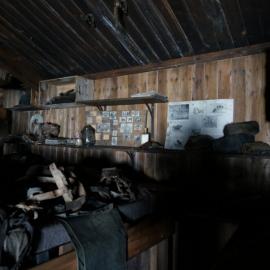 2018-19 Personal artefacts inside Scott's 'Terra Nova' hut, Cape Evans (002)