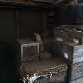2018-19 Artefacts stored inside Scott's 'Terra Nova' hut, Cape Evans (002)