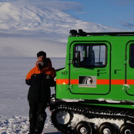 2018-19 Mike Gillies in front of Mount Erebus (002)