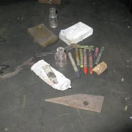 Chart table in Scott's 'Terra Nova' hut (001)
