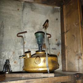 Primus burner in Scott's 'Terra Nova' hut