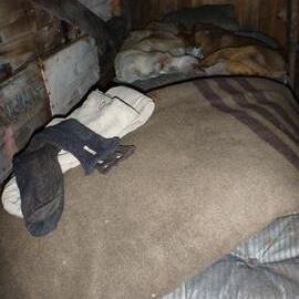 Cherry-Garrard's bunk, Scott's 'Terra Nova' hut