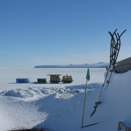 Hägglunds at Cape Evans