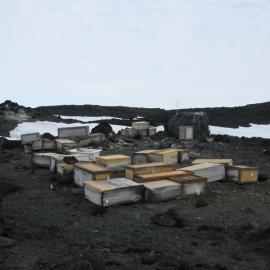 Southern food cache, Cape Evans