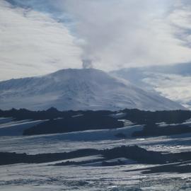 Mount Erebus, Cape Evans 