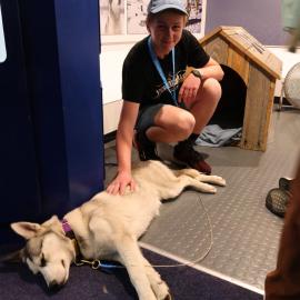 Young Inspiring Explorers meet Huskies at the International Antarctic Centre (002)
