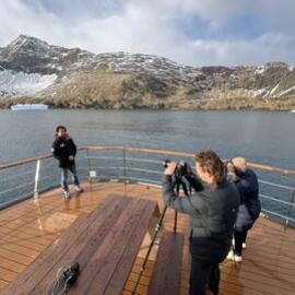 Inspiring Explorer Cole Yeoman filming in Godthul