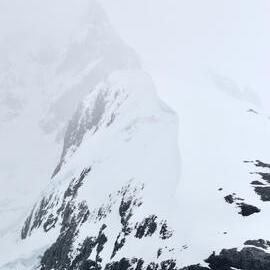 Snowy landscape on South Georgia