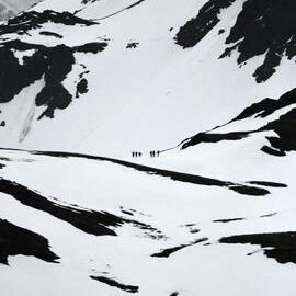 Mount Hodges climbing team returning after a successful ascent (002)