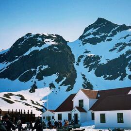 Buildings at Grytviken, South Georgia