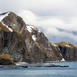 Mountain landscape, South Georgia