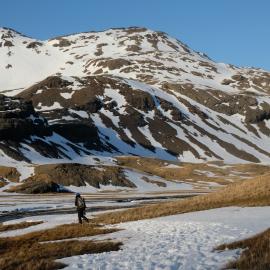 Inspiring Explorer on a walk to Shackleton Falls