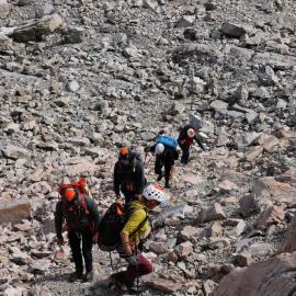 Climbing Mount Ollivier (003)