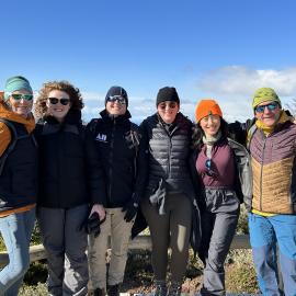 Expedition team members in Punta Arenas