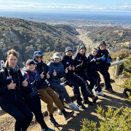 Inspiring Explorers hiking in Punta Arenas
