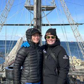 Inspiring Explorers Kelly Davenport and Kaitlyn Martin