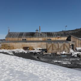 2014-15 Scott's 'Terra Nova' hut, North elevation