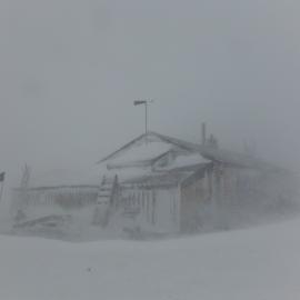 2014-15 Scott's 'Terra Nova' hut during blizzard (004)