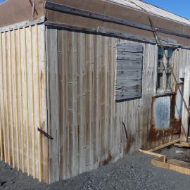2010-11 North-East corner of Shackleton's 'Nimrod' hut, Cape Royds (003)