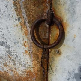 2010-11 Hitching ring in the Stables at Shackleton's 'Nimrod' hut