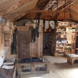 2010-11 Main space inside Shackleton's 'Nimrod' hut, Cape Royds (004)