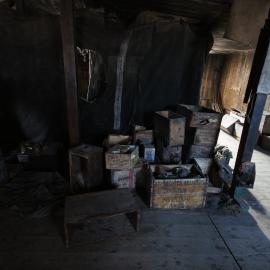 Main space in Scott's 'Discovery' hut