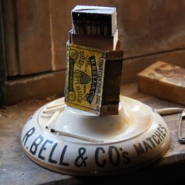 R. Bell & Co's matches, Shackleton's 'Nimrod' hut