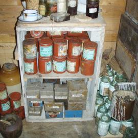 Food stores, Shackleton's 'Nimrod' hut