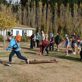 Young Inspiring Explorers race their sleds (005)